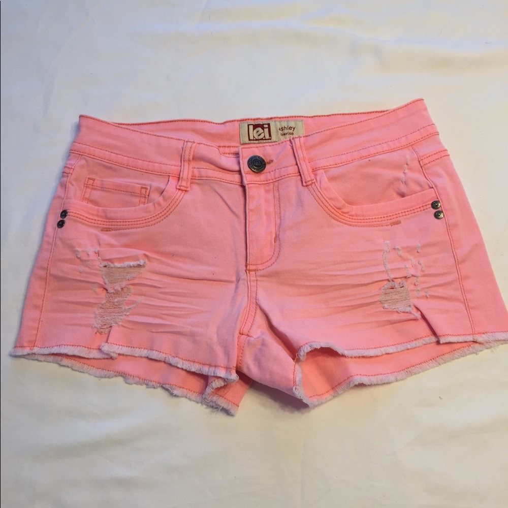Pink shorts